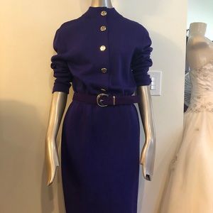 St. John Button Up Dress